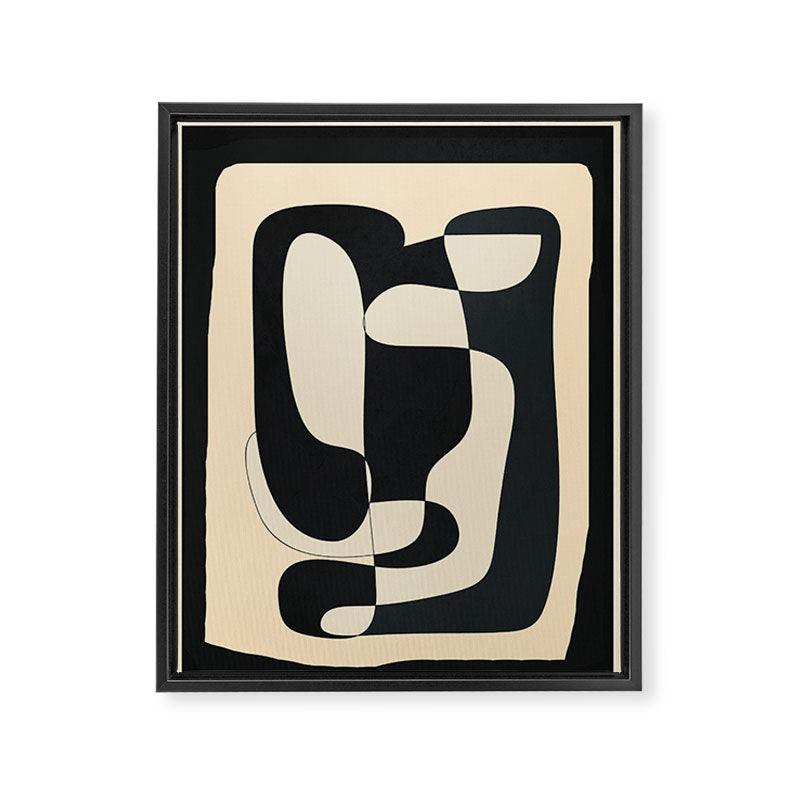 Abstract Geometry 4 Framed Canvas Print Gallery Image 7