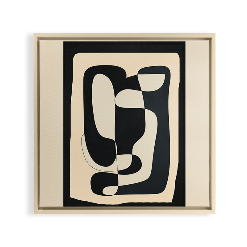 Abstract Geometry 4 Framed Canvas Print Gallery Image 24