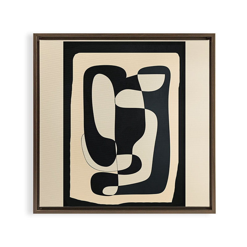 Abstract Geometry 4 Framed Canvas Print Gallery Image 11