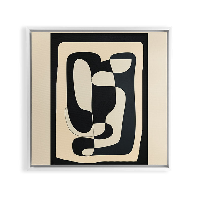 Abstract Geometry 4 Framed Canvas Print Gallery Image 33