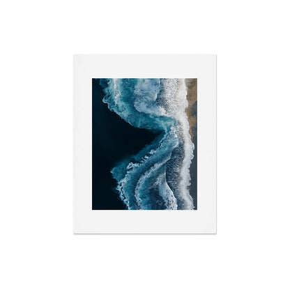 Aerial Ocean Waves - Coastal Wall Art Photography Art Print Gallery Image 4