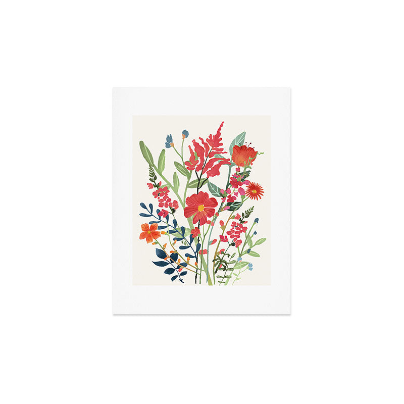 Beautiful Flowers Art Print Gallery Image 3