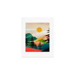 Colorful Morning in the Mountain Forest Art Print Gallery Image 1