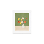Field Wildflowers Verde Art Print Gallery Image 1