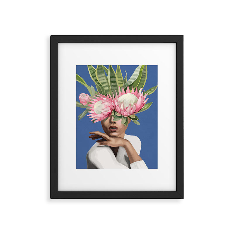Floral Elegance 2 Framed Art Print Gallery Image 2