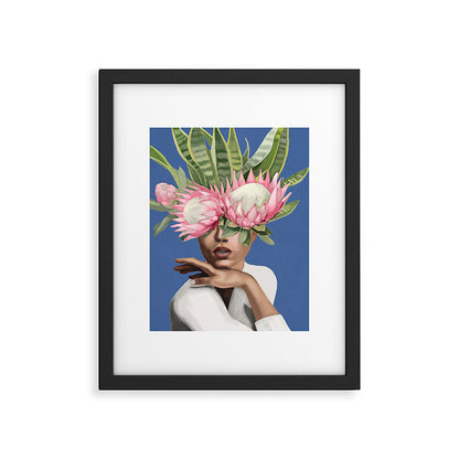 Floral Elegance 2 Framed Art Print Gallery Image 1