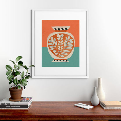 Golden Orchard Vase Framed Art Print Gallery Image 56