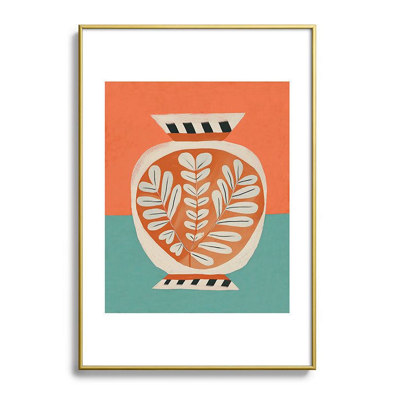 Golden Orchard Vase Framed Art Print Gallery Image 90
