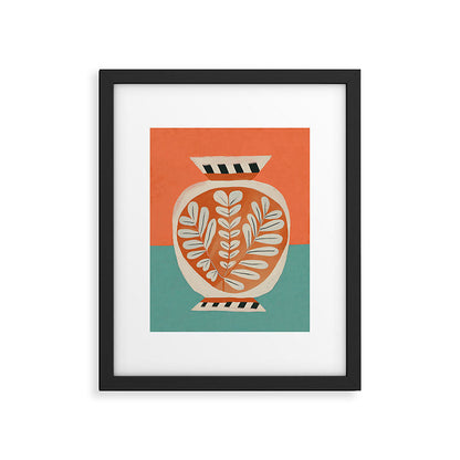 Golden Orchard Vase Framed Art Print Gallery Image 2