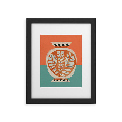 Golden Orchard Vase Framed Art Print Gallery Image 30