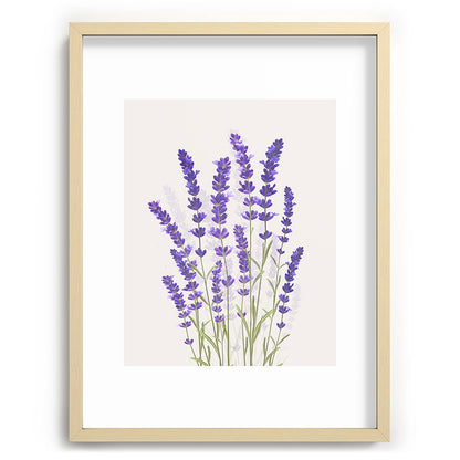 Lavender II Framed Art Print Gallery Image 73