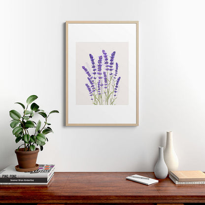 Lavender II Framed Art Print Gallery Image 20
