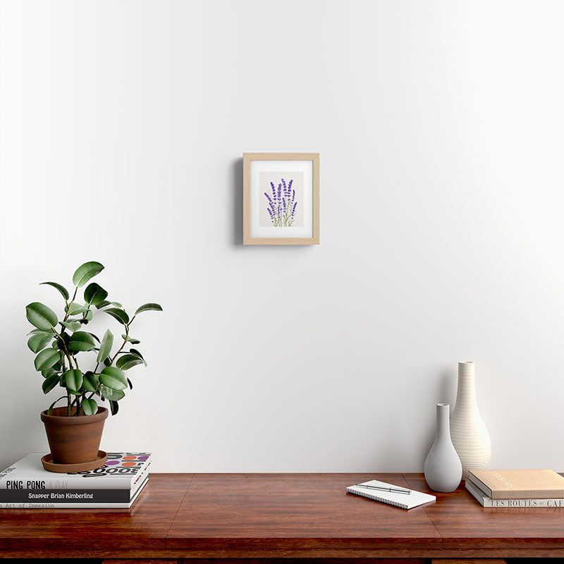 Lavender II Framed Art Print Gallery Image 15