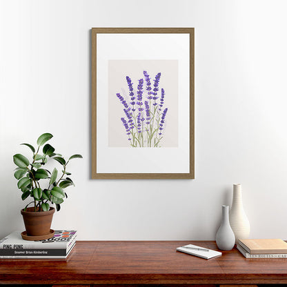 Lavender II Framed Art Print Gallery Image 41