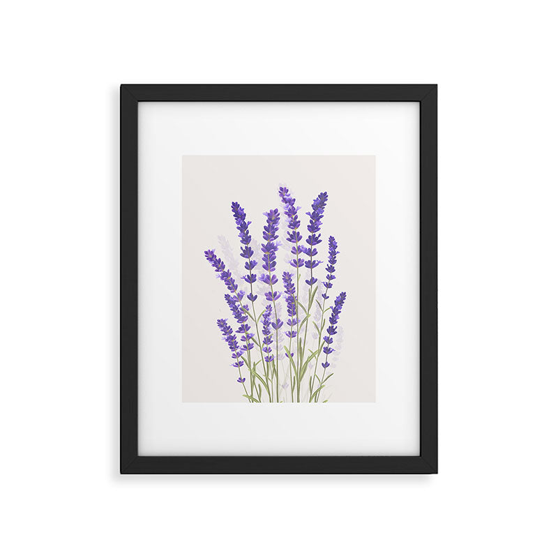 Lavender II Framed Art Print Gallery Image 2
