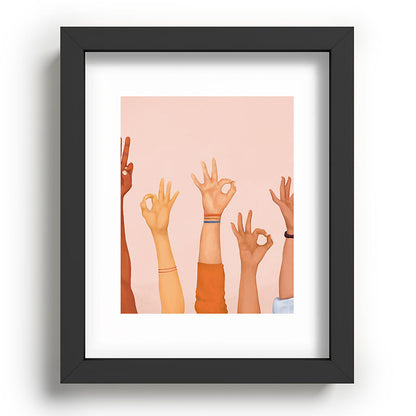 OK Framed Art Print Gallery Image 57