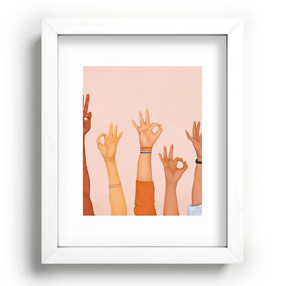 OK Framed Art Print Gallery Image 76
