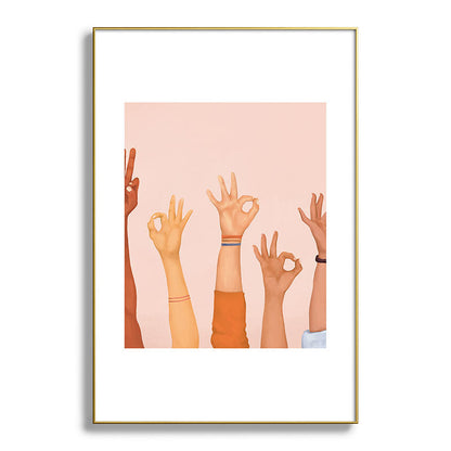 OK Framed Art Print Gallery Image 94