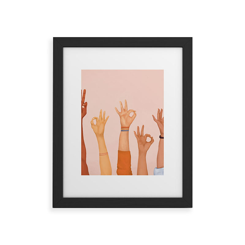 OK Framed Art Print Gallery Image 29