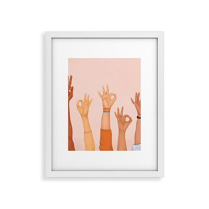 OK Framed Art Print Gallery Image 23