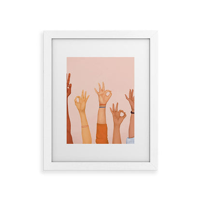 OK Framed Art Print Gallery Image 53