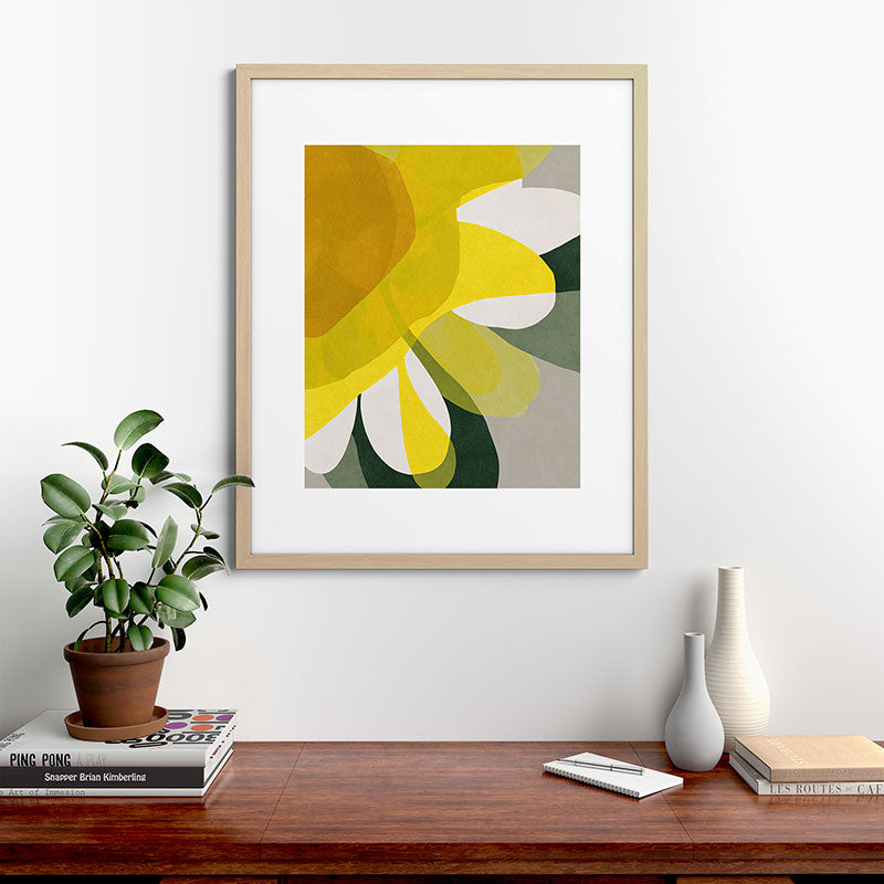 Petals in Full Light Framed Art Print Gallery Image 49