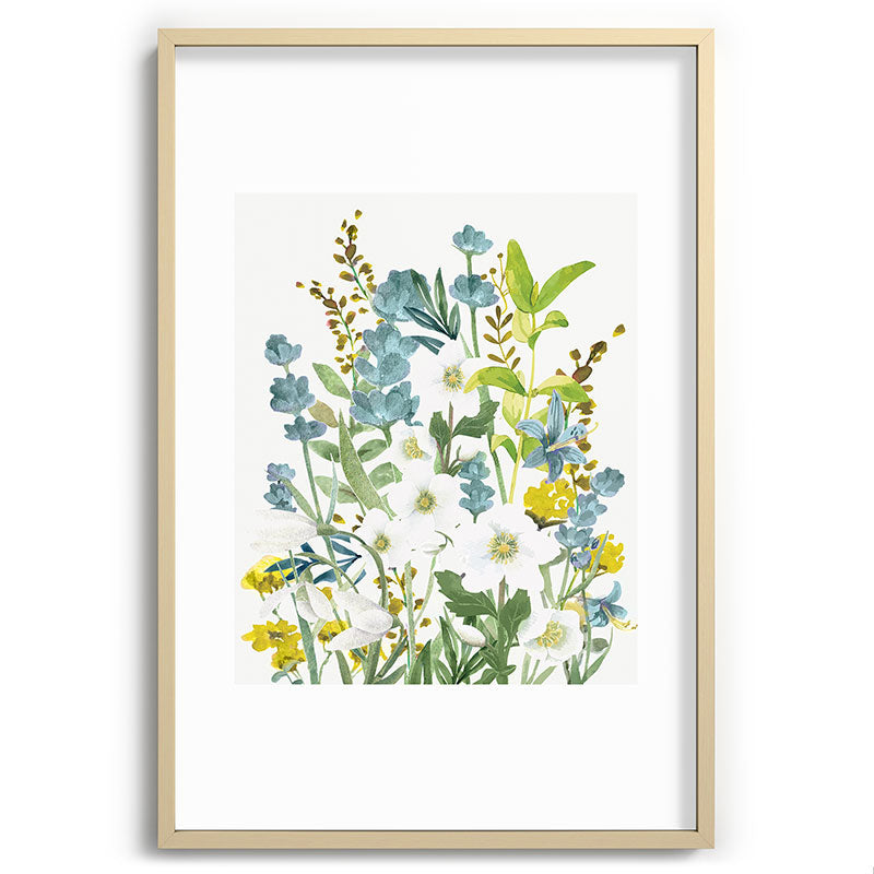 Wildflowers VI Framed Art Print Gallery Image 74