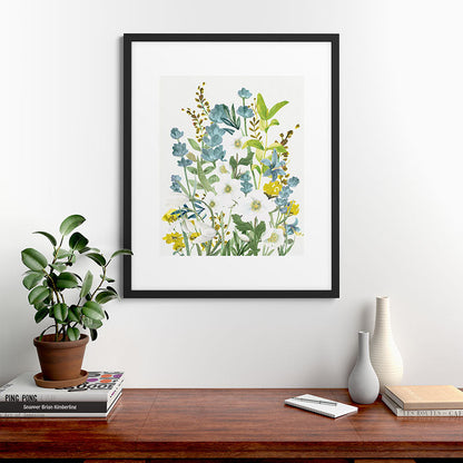 Wildflowers VI Framed Art Print Gallery Image 35