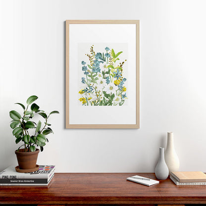 Wildflowers VI Framed Art Print Gallery Image 48