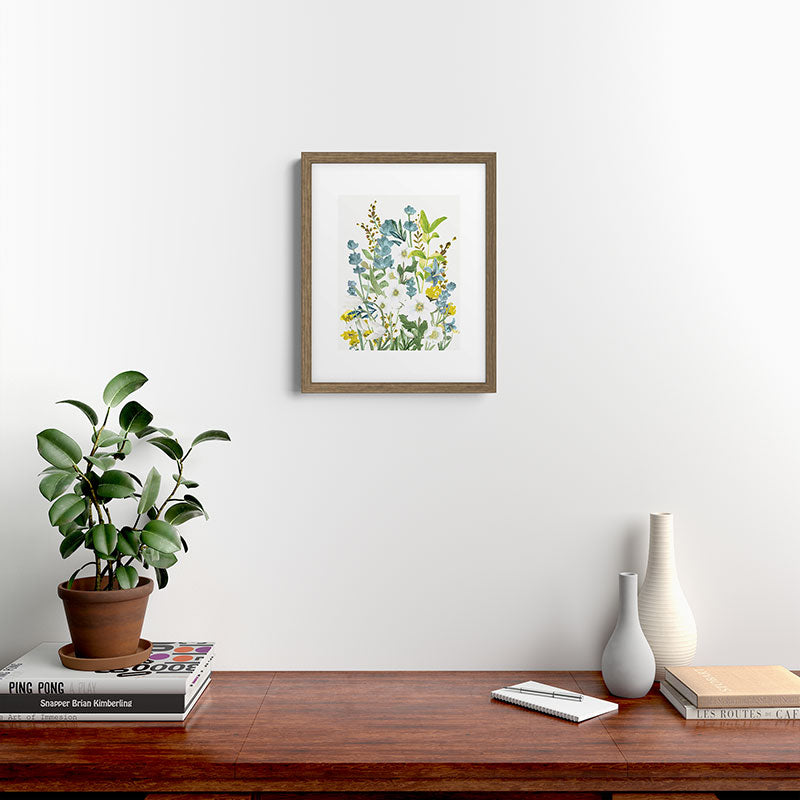 Wildflowers VI Framed Art Print Gallery Image 11