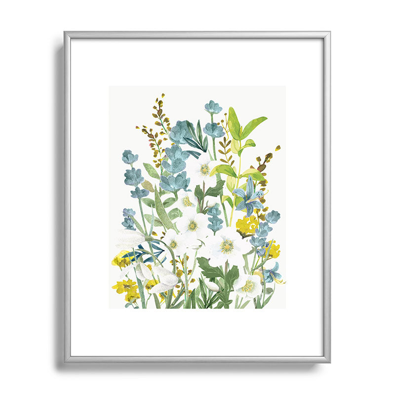 Wildflowers VI Framed Art Print Gallery Image 95
