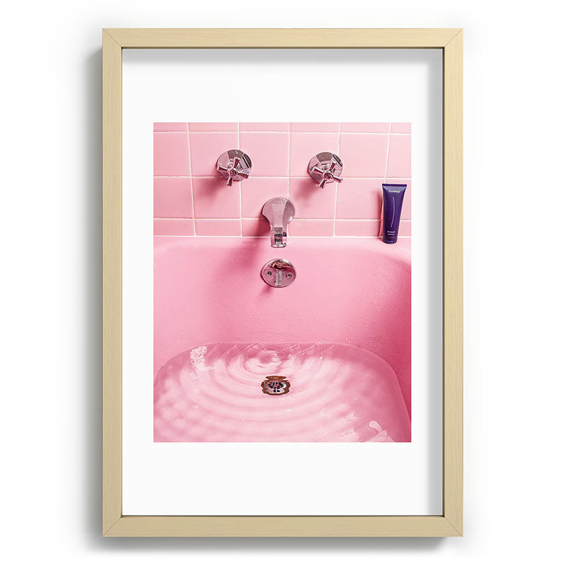 Pink Bathtub Framed Art Print Gallery Image 71