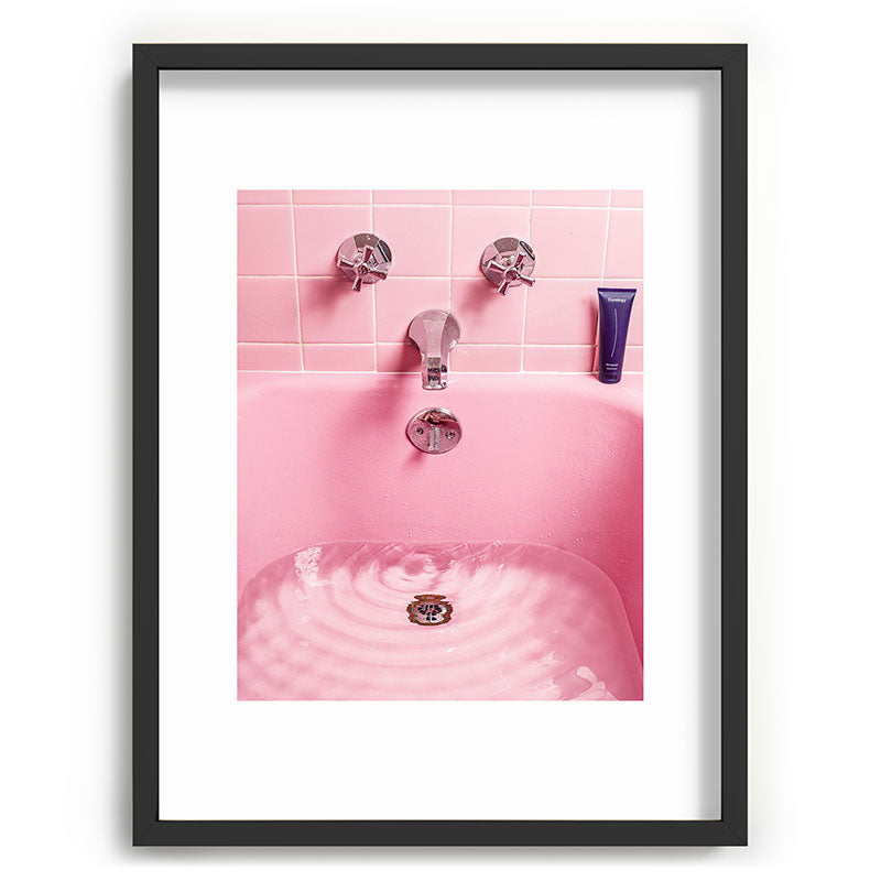 Pink Bathtub Framed Art Print Gallery Image 60