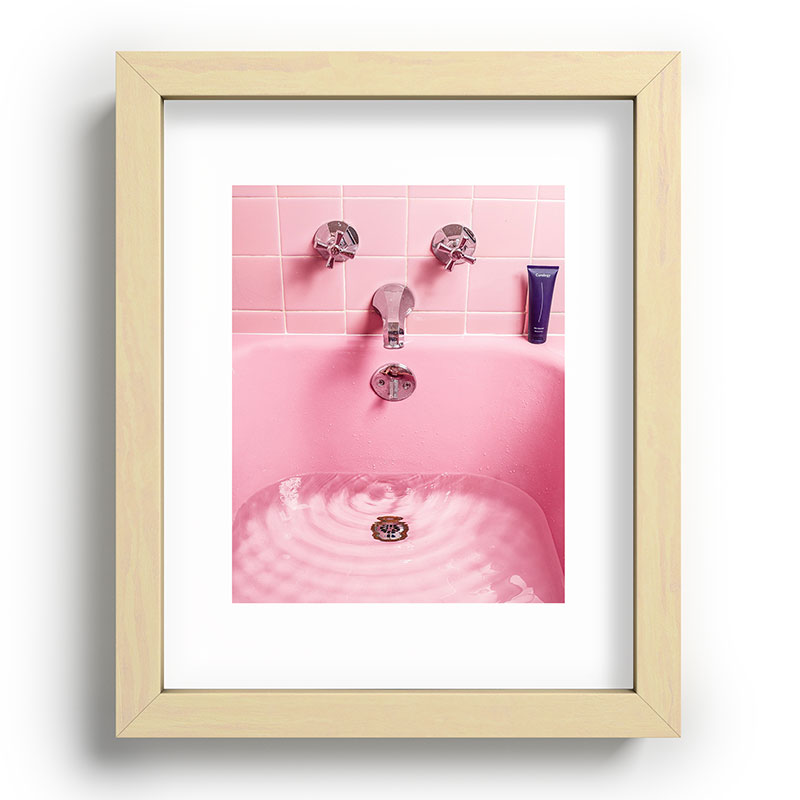 Pink Bathtub Framed Art Print Gallery Image 70