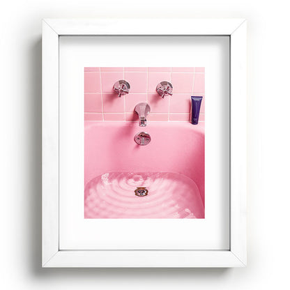 Pink Bathtub Framed Art Print Gallery Image 76