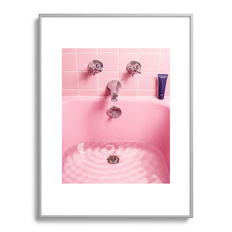 Pink Bathtub Framed Art Print Gallery Image 98