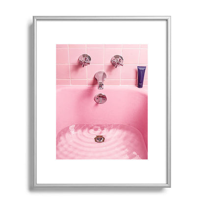 Pink Bathtub Framed Art Print Gallery Image 96