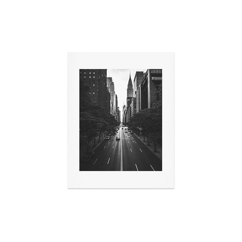 New York City (Black and White) Art Print Gallery Image 3