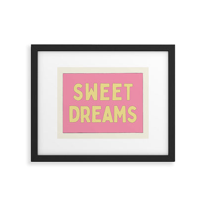 Sweet Dreams Framed Art Print Gallery Image 3