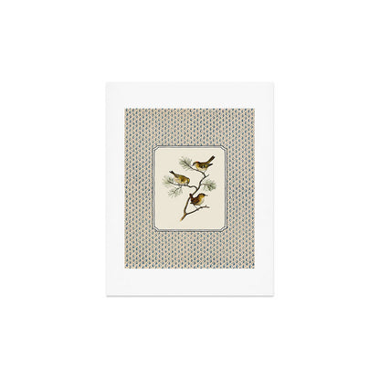 Three Wrens on a Branch Art Print Gallery Image 2