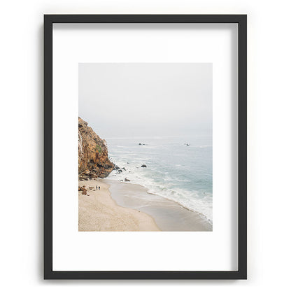 Coast in Malibu Print - Point Dume Pirate's Cove Beach - Coastal Boho Framed Art Print Gallery Image 84