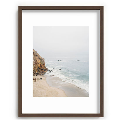 Coast in Malibu Print - Point Dume Pirate's Cove Beach - Coastal Boho Framed Art Print Gallery Image 91