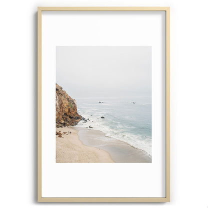 Coast in Malibu Print - Point Dume Pirate's Cove Beach - Coastal Boho Framed Art Print Gallery Image 102