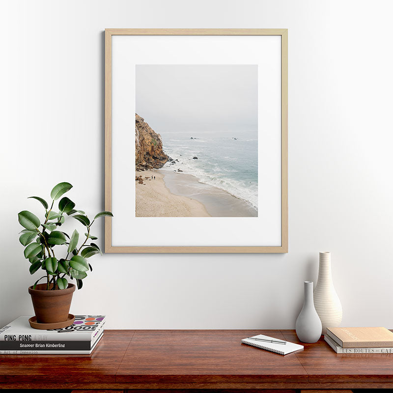 Coast in Malibu Print - Point Dume Pirate's Cove Beach - Coastal Boho Framed Art Print Gallery Image 67