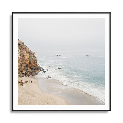 Coast in Malibu Print - Point Dume Pirate's Cove Beach - Coastal Boho Framed Art Print Gallery Image 126