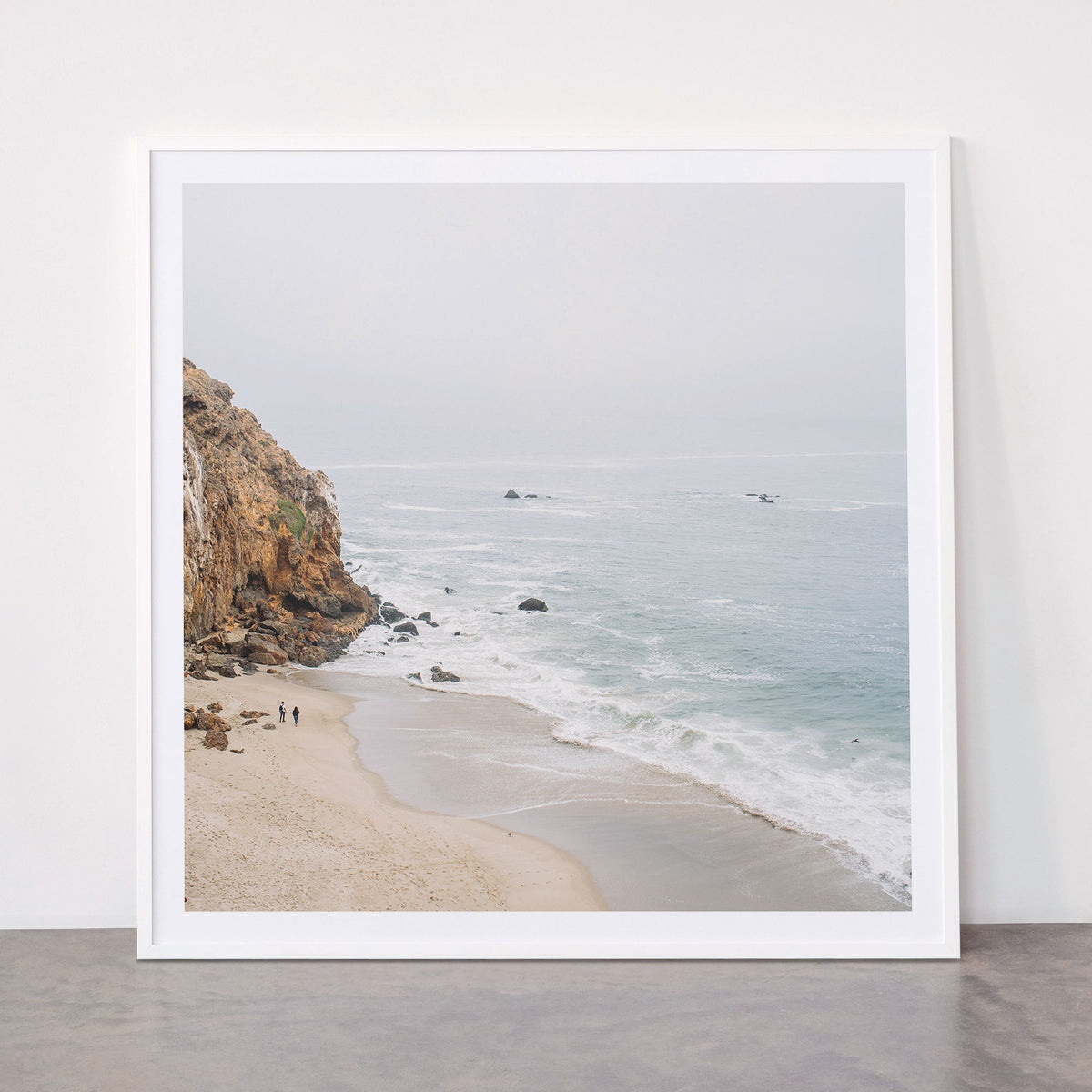 Coast in Malibu Print - Point Dume Pirate's Cove Beach - Coastal Boho Framed Art Print Gallery Image 43