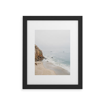 Coast in Malibu Print - Point Dume Pirate's Cove Beach - Coastal Boho Framed Art Print Gallery Image 47