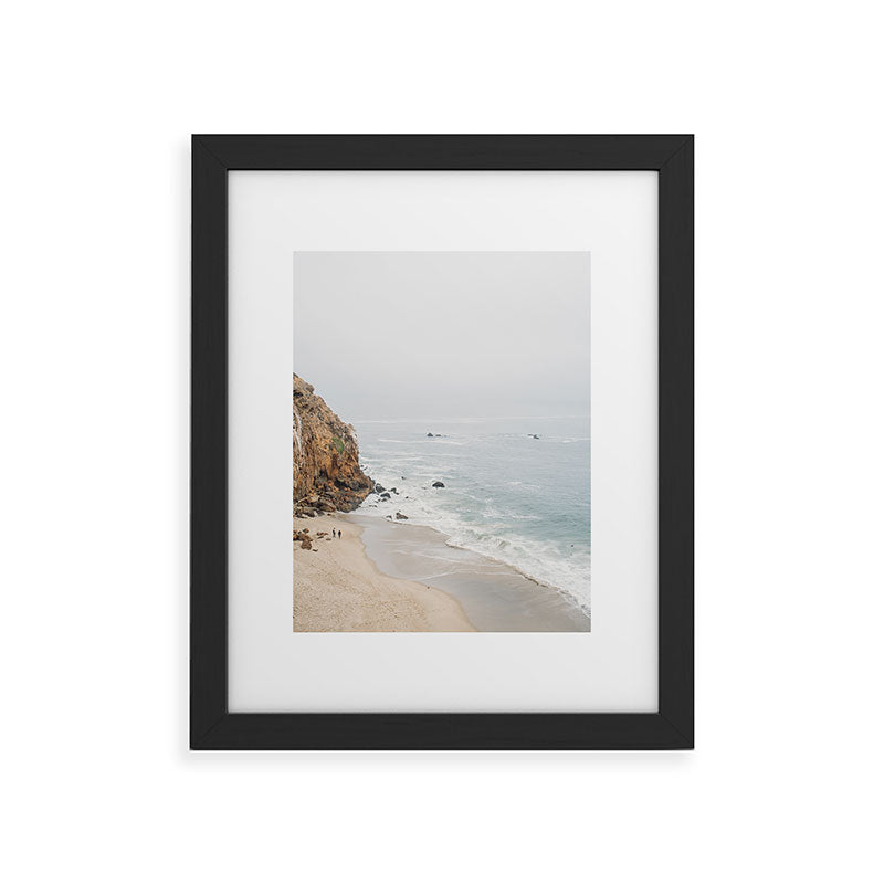 Coast in Malibu Print - Point Dume Pirate's Cove Beach - Coastal Boho Framed Art Print Gallery Image 41