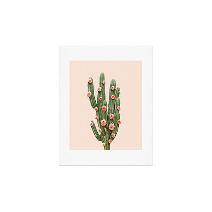 CACTUS AND ROSES Art Print Gallery Image 3