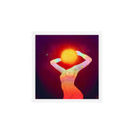 Sun Head Art Print Gallery Image 1